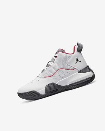 Nike Jordan Stay Loyal Blancos Grises Oscuro Rojos Negros | MX 2284